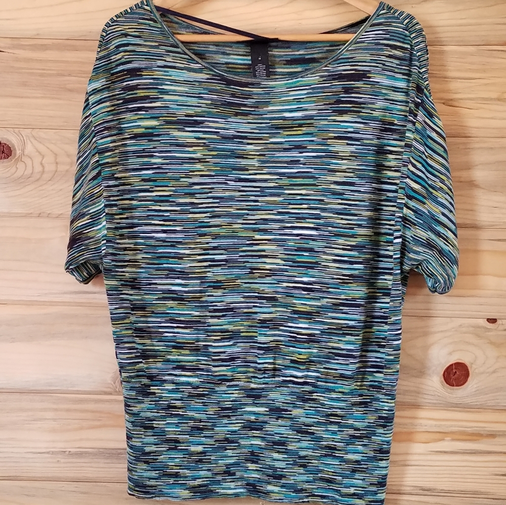 Lane Bryant Womens Shoet Sleeved Blouse , 14